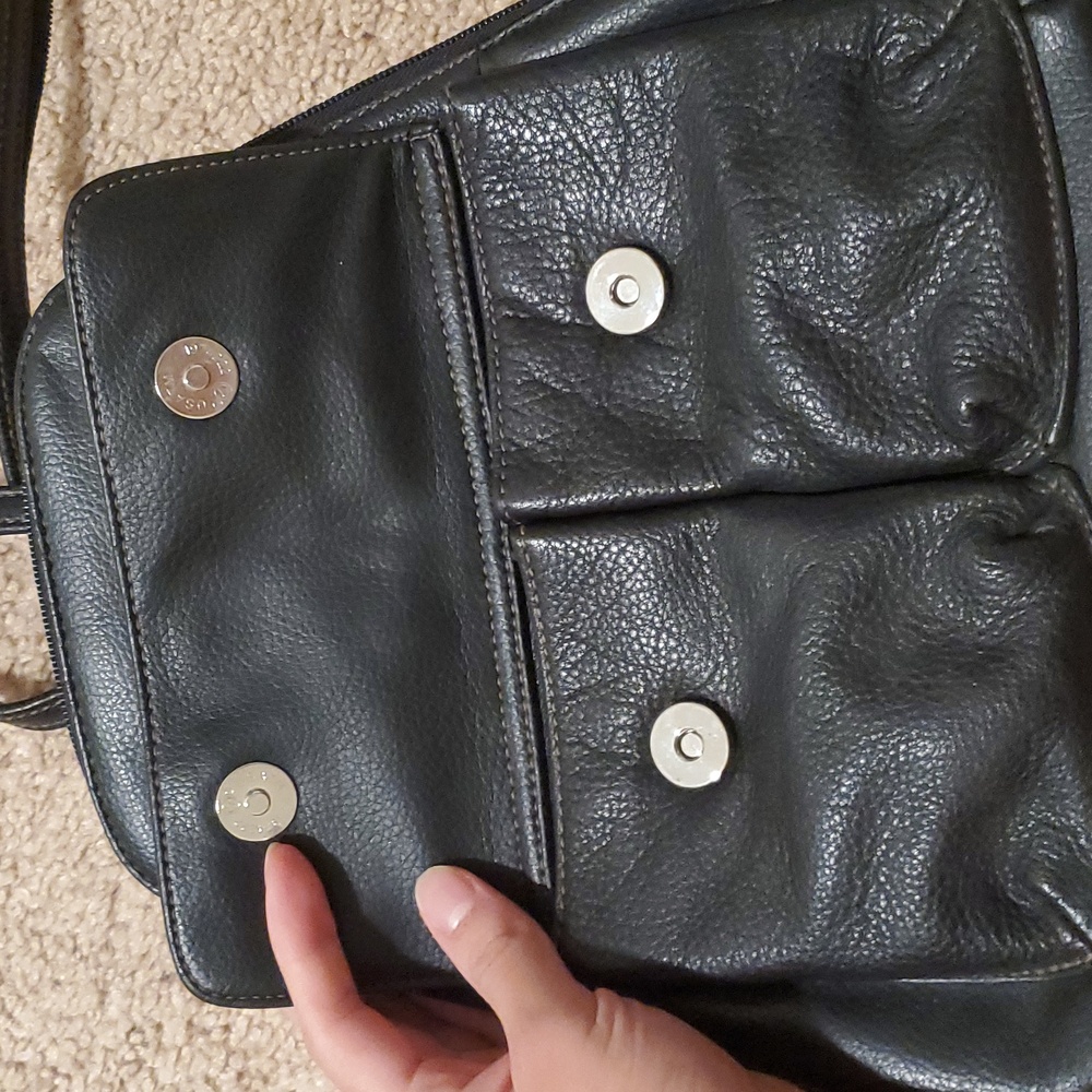 Mini leather backpack - Picture 2 of 7